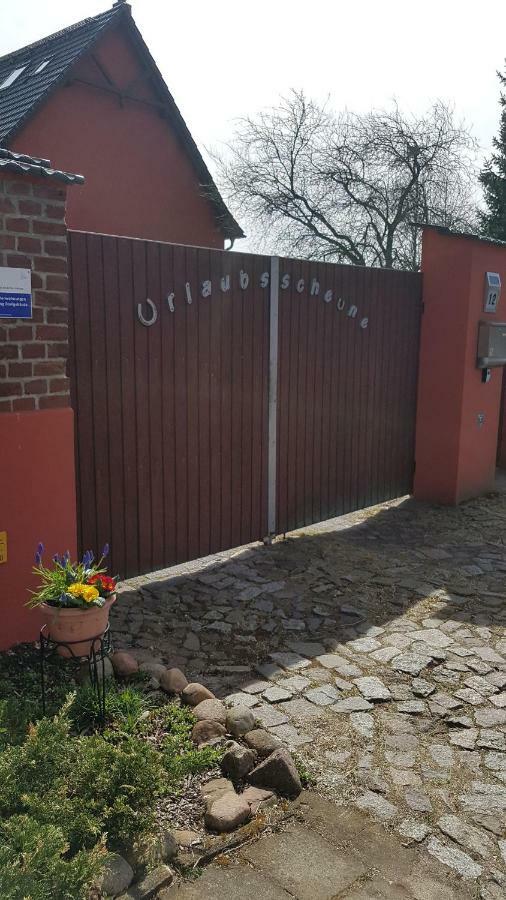 Urlaubsscheune Niedergorsdorf Exterior photo